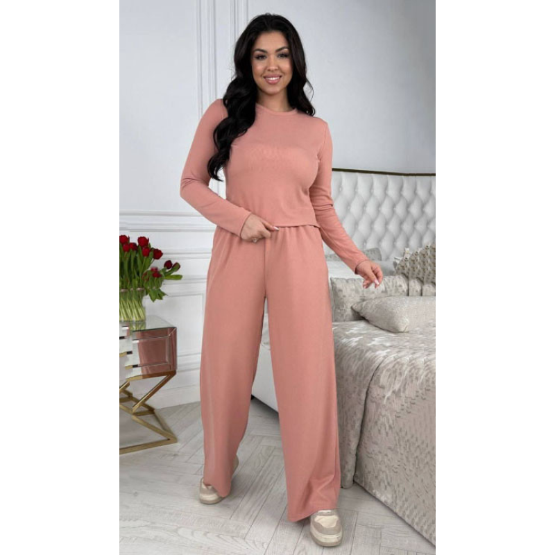 Жіночий костюм штани з лонгслівом