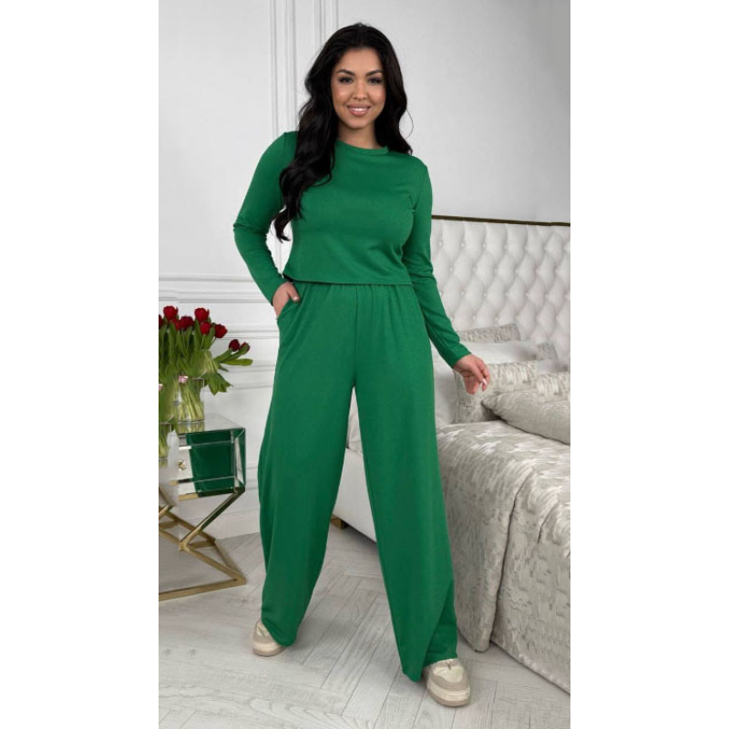 Жіночий костюм штани з лонгслівом