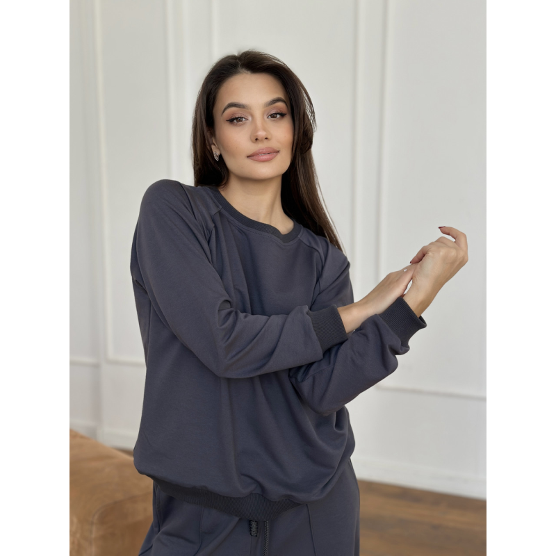 Світшот жіночий однотонний