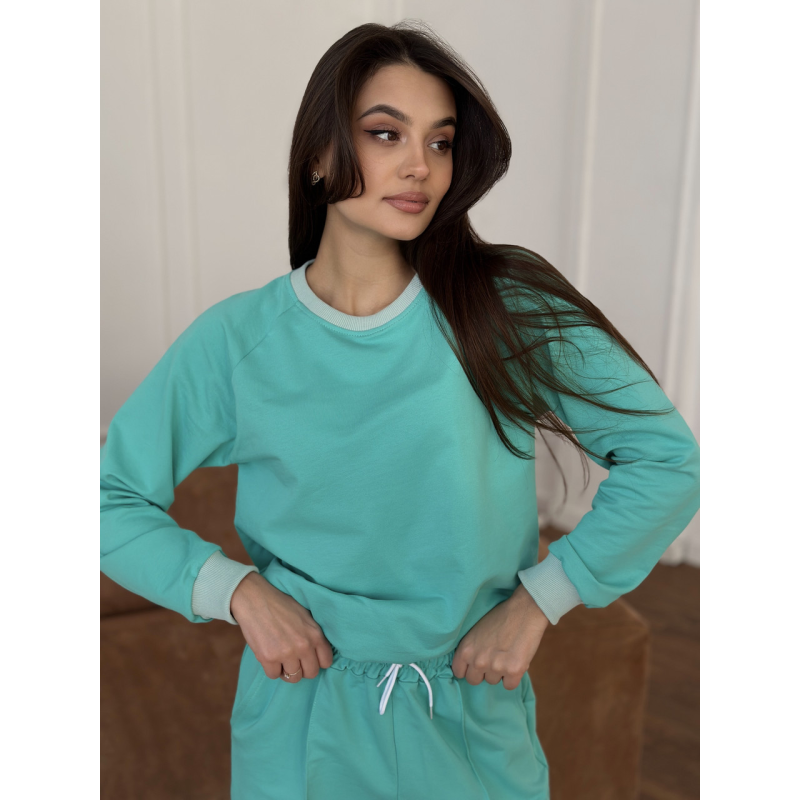 Світшот жіночий однотонний