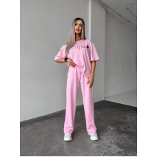 Жіночий повсякденний костюм футболка зі штанами