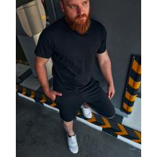 Чоловіча футболка базова Чорна, L