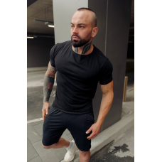 Чоловіча футболка базова Чорна, XXL