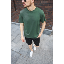 Чоловіча футболка базова Хакі, L