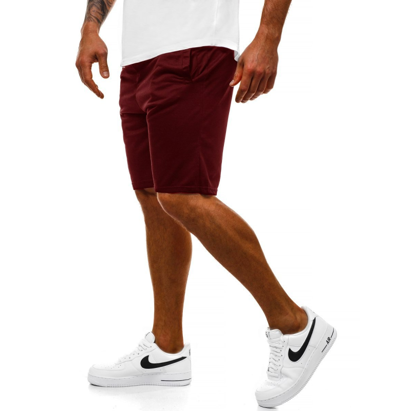 Шорти чоловічі трикотажні Бордо, M