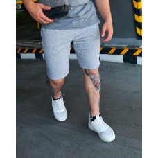 Шорти чоловічі трикотажні Сірий, S