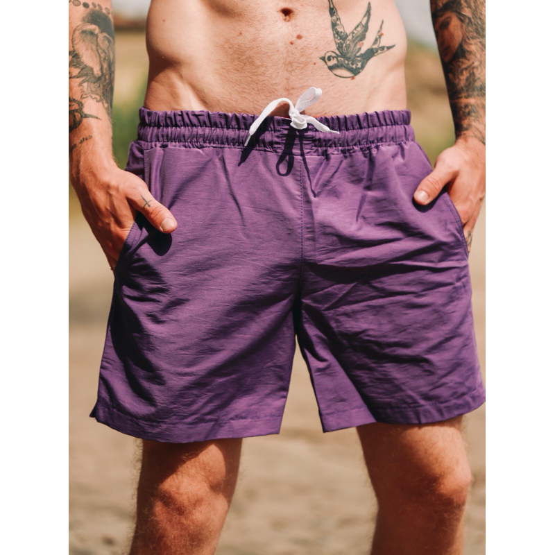 Плавки чоловічі пляжні Фіолетовий, L