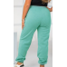 Жіночі спортивні штани двонитка Бірюзовий, L