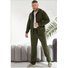 Чоловічий весняний костюм на замку,