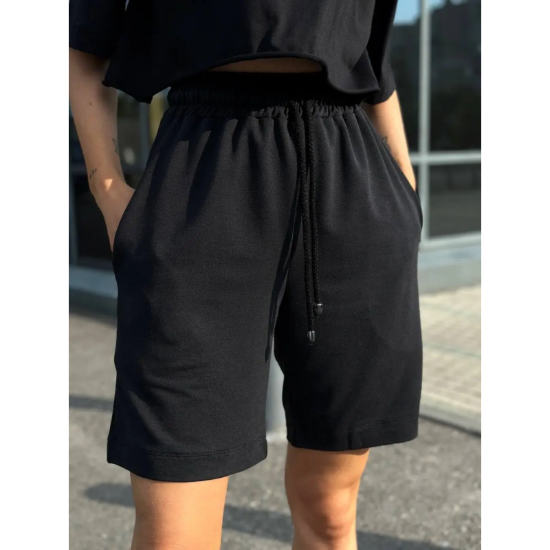 Шорти бермуди жіночі 50/52, Чорний