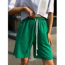Шорти бермуди жіночі 50/52, Зелений