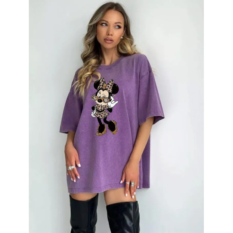 Футболка вінтаж оверсайз  з принтом