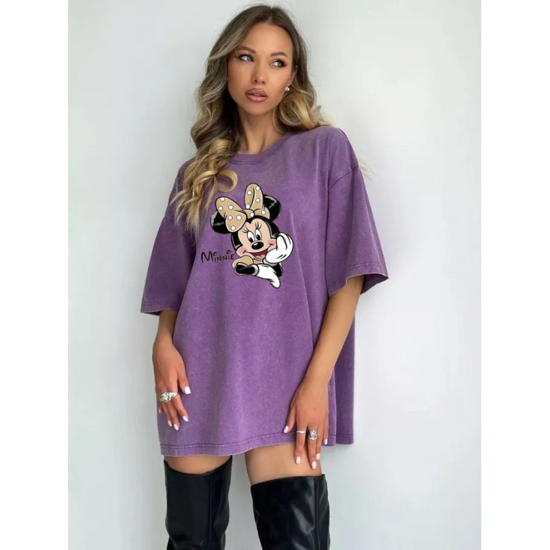 Футболка вінтаж оверсайз  з принтом