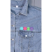 Джинсова куртка жіноча оверсайз смайлик, р.42-46