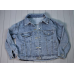 Джинсова куртка жіноча оверсайз з вишивкою, р.42-46
