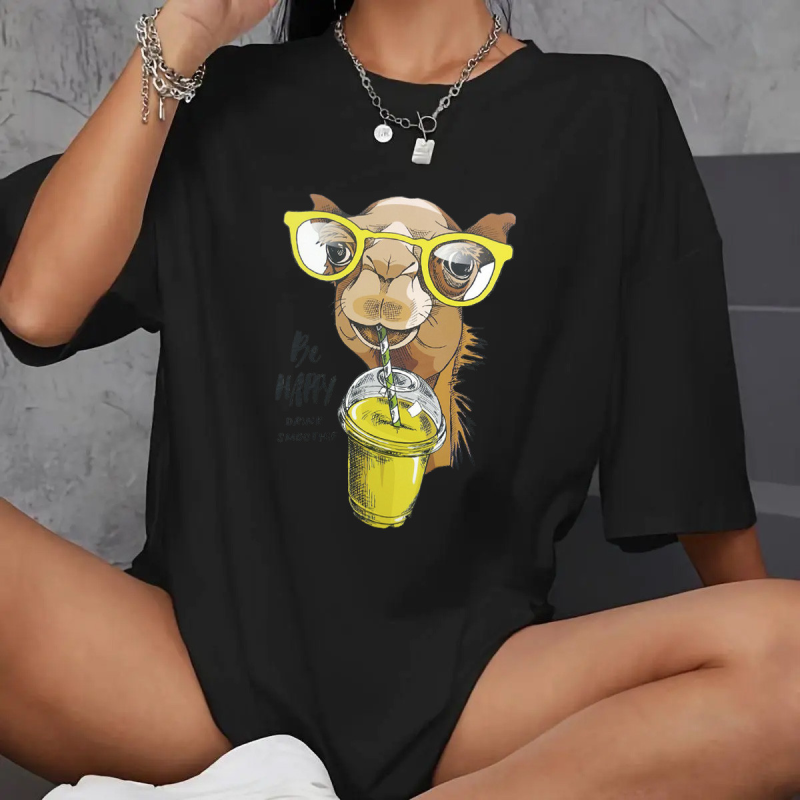 Футболка базова оверсайз з малюнком, Футболка базова оверсайз з малюнком,