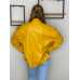 Куртка жіноча оверсайз, Жовтий, L