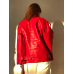 Куртка жіноча оверсайз, Червоний, L