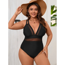 Купальник жіночий суцільний Чорний,