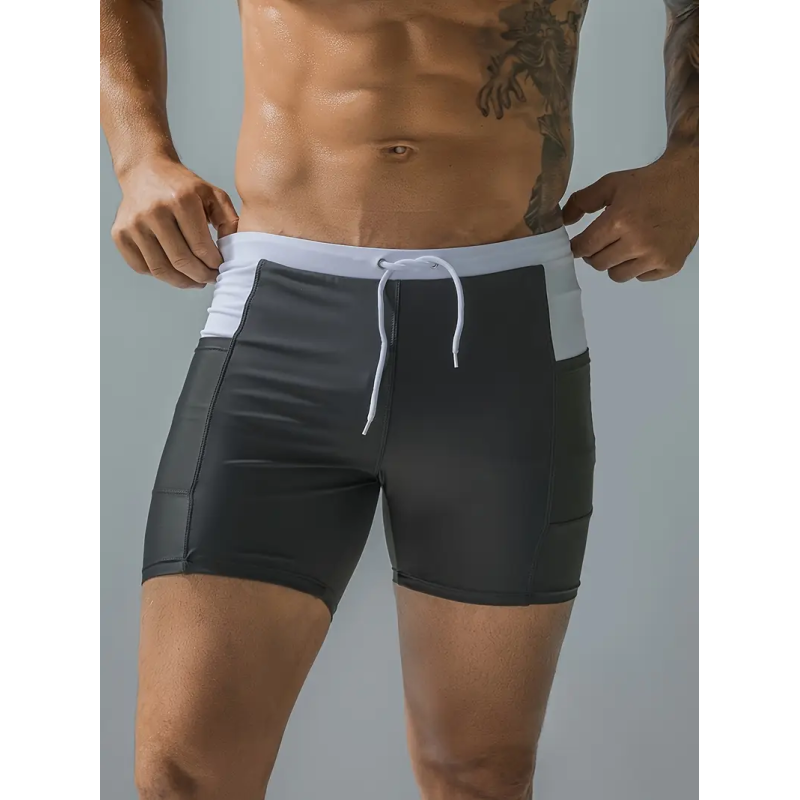 Чоловічі шорти-плавки з шнурком 2XL