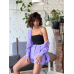 Костюм жіночий літній льон Лавандовий XS-S Костюм жіночий літній льон Лавандовий XS-S