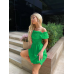 Жіноча літня сукня міні зелене 42/44