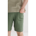Чоловічі шорти муслінові Зелений, S