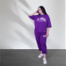 Спортивний жіночий прогулянковий костюм Фіолетовий, XS-S