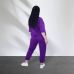 Спортивний жіночий прогулянковий костюм Фіолетовий, XS-S