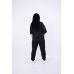 Жіночий літній спортивний костюм Чорний, XL-2XL