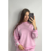 Світшот жіночий трикотажний Рожевий, M/L