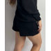 Шорти трикотажні жіночі Чорний, XS-S